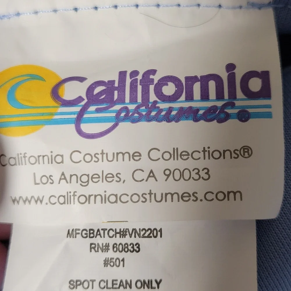 USPS Mail Carrier Dog Halloween Costume Large Blue Mailman Pet Pup Photo Shoot